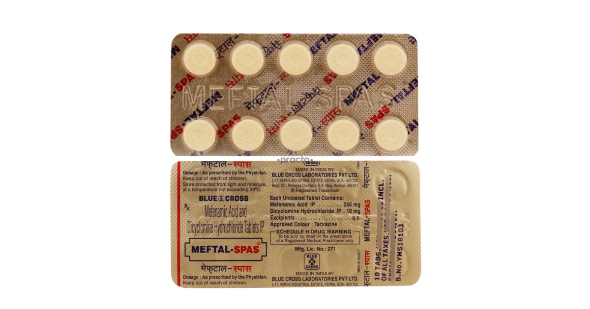 Meftal-spas Tablet