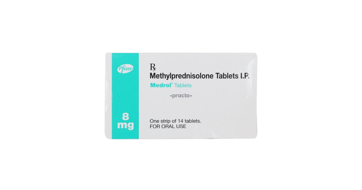 Medrol 8mg Tablet