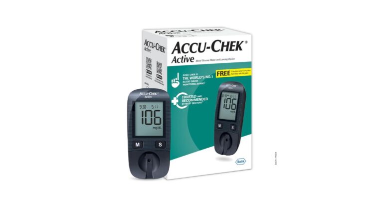 Accu-Chek Active Blood Glucometer Kit